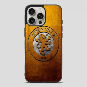 Aston Villa Gold Logo iPhone 16 Pro Max Case