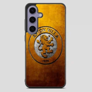 Aston Villa Gold Logo Samsung Galaxy S23 Plus Case