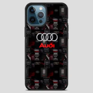 Audi Logo Collage iPhone 12 Pro Max Case