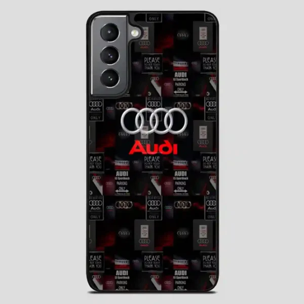 Audi Logo Collage Samsung Galaxy S21 Plus Case