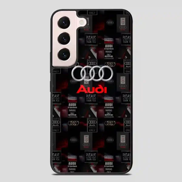 Audi Logo Collage Samsung Galaxy S22 Plus Case