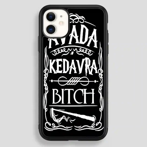 Avada Kedavra Tattoo Harry Potter iPhone 12 Case