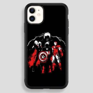Avenger Painting Watercolor iPhone 12 Case