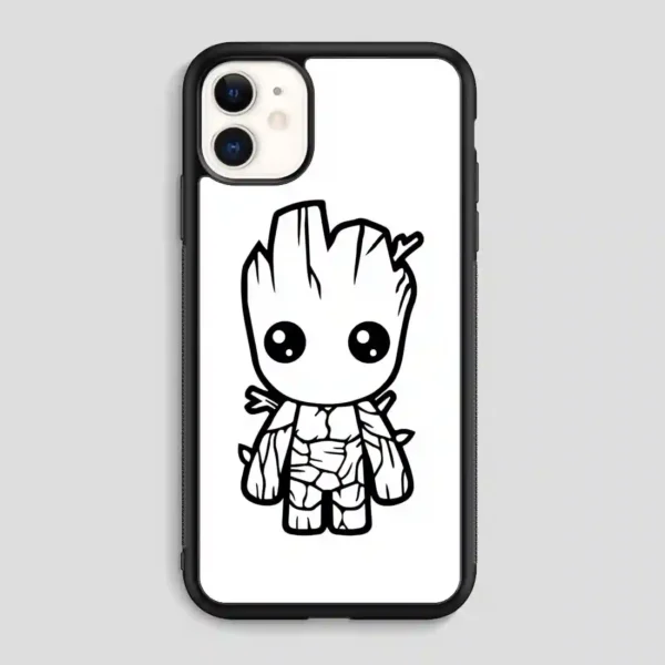 Baby Groot Funny iPhone 11 Case