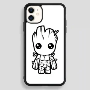 Baby Groot Funny iPhone 12 Case