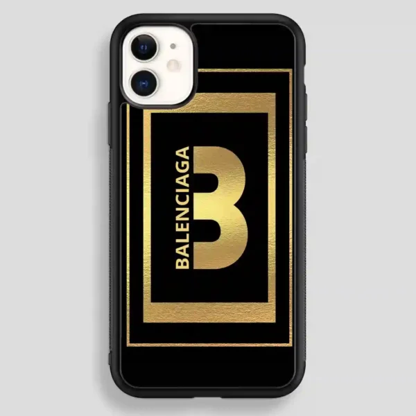 Balenciaga Golden iPhone 12 Case