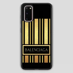 Balenciaga Line Golden Samsung Galaxy S20 Case