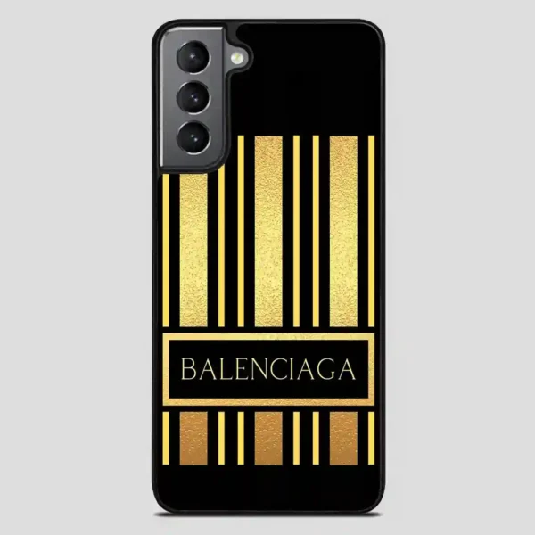 Balenciaga Line Golden Samsung Galaxy S21 Plus Case