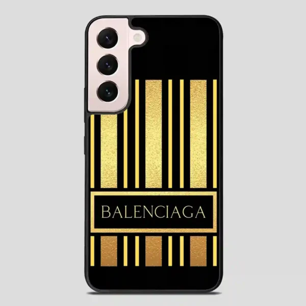 Balenciaga Line Golden Samsung Galaxy S22 Plus Case
