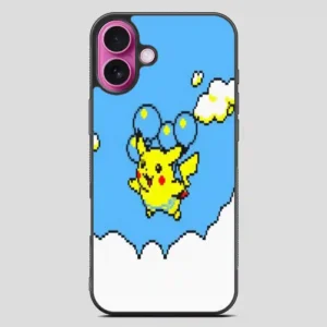 Balloon Pikachu iPhone 16 Plus Case