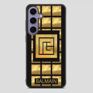 Balmain Paris Golden Samsung Galaxy S24 Case