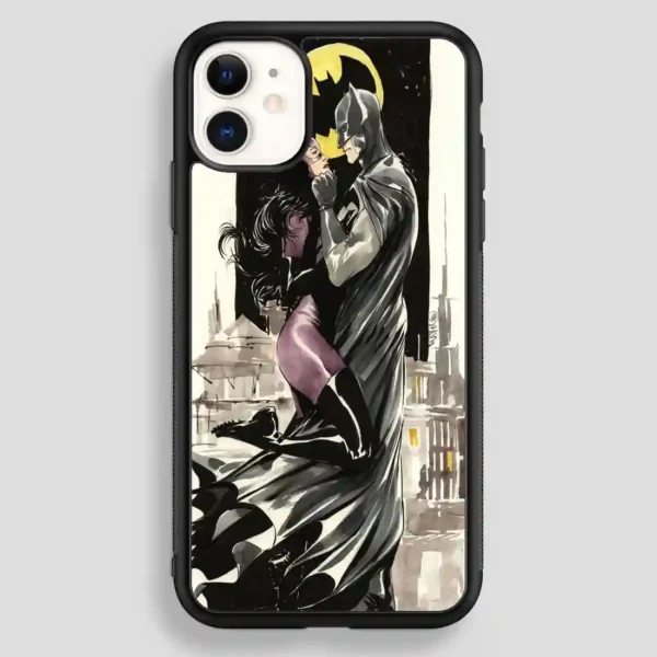 Batman And Cat Woman iPhone 12 Case