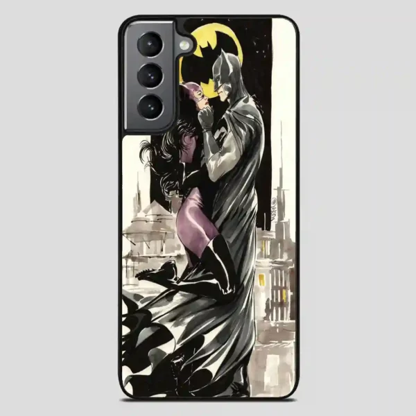 Batman And Cat Woman Samsung Galaxy S21 Plus Case