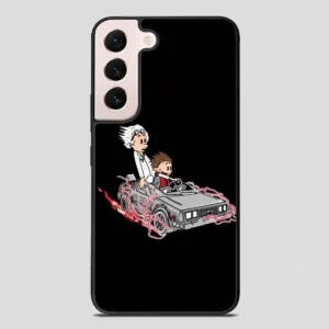 Battlestar Galactica Calvin And Hobbes Samsung Galaxy S22 Plus Case
