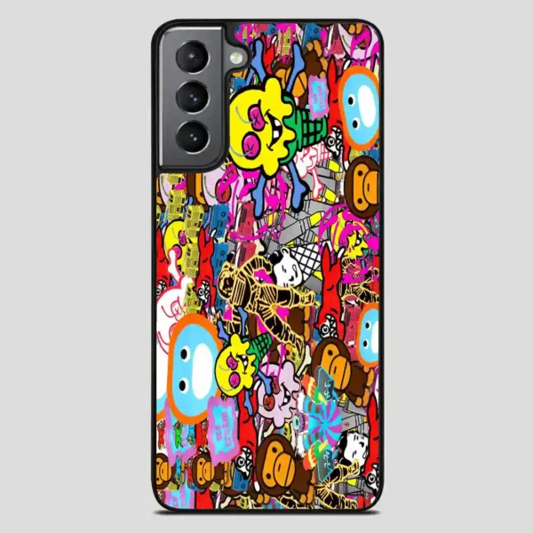 Bbc Background Icecream Background Samsung Galaxy S21 Plus Case