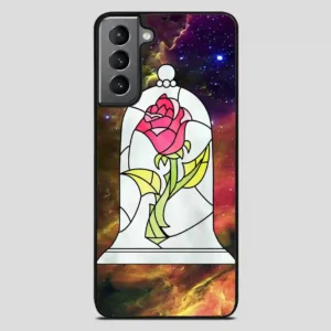 Beauty And The Beast Flower Galaxy Samsung Galaxy S21 Plus Case