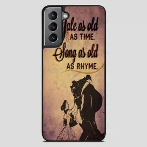 Beauty And The Beast Retro Samsung Galaxy S21 Plus Case