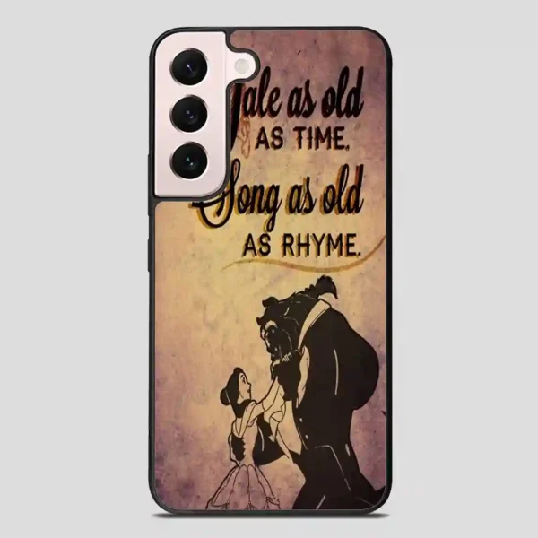 Beauty And The Beast Retro Samsung Galaxy S22 Plus Case