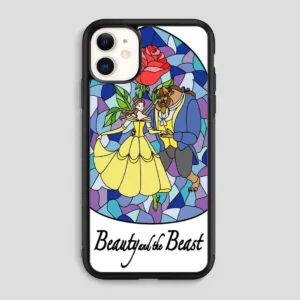 Beauty And The Beast Stayned Glass iPhone 11 Case