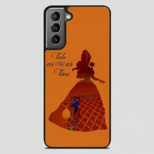 Belle Quote Beauty The Beast Disney Samsung Galaxy S21 Plus Case