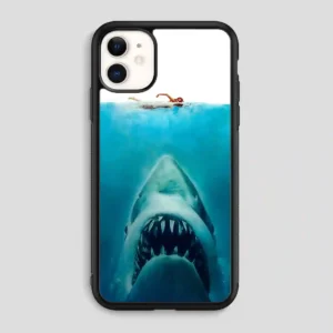 Big White Shark Swim In Sea iPhone 11 Case