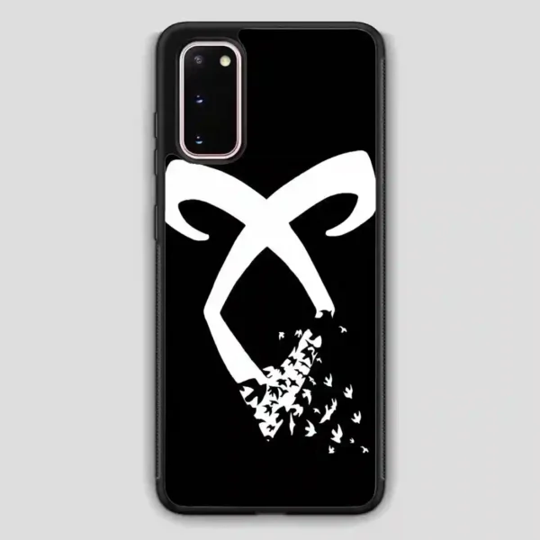 Black And White The Mortal Instruments Samsung Galaxy S20 Case