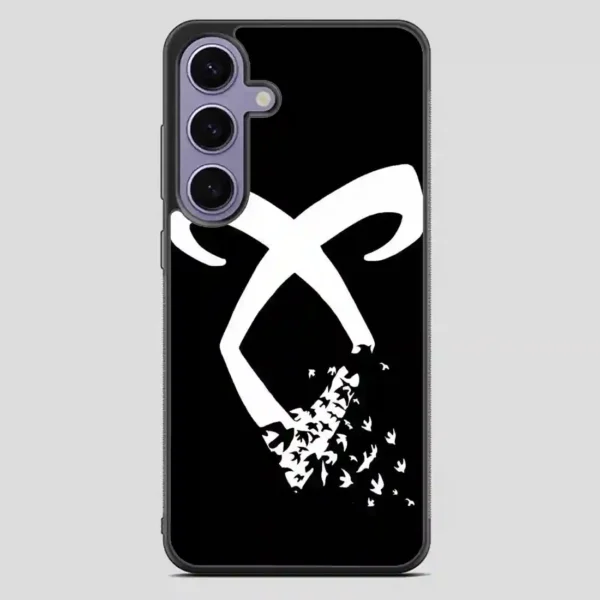 Black And White The Mortal Instruments Samsung Galaxy S23 Plus Case
