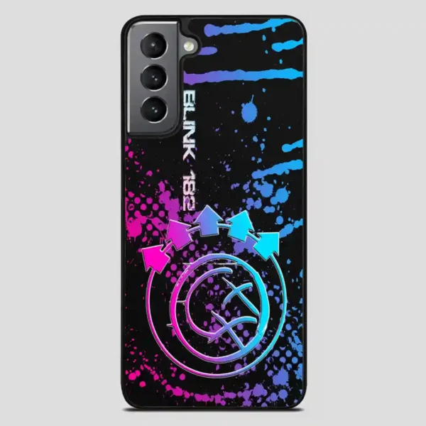 Blink Patternretro Logo Samsung Galaxy S21 Plus Case