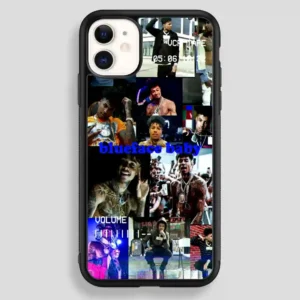 Blue Face Baby iPhone 12 Case