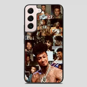 Blue Face Baby Rapper Collage Samsung Galaxy S22 Plus Case