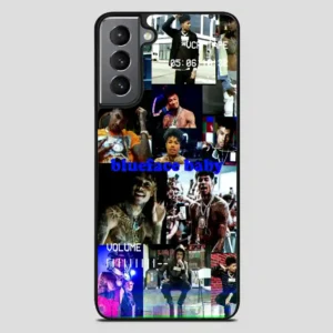 Blue Face Baby Samsung Galaxy S21 Plus Case