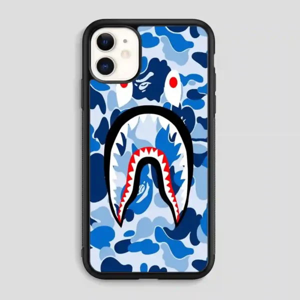 Blue Sark iPhone 11 Case
