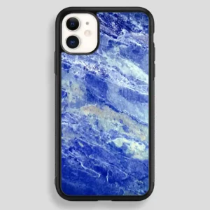 Blue Stone Vintage iPhone 12 Case