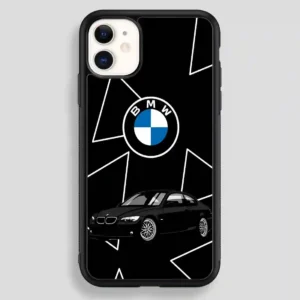 Bmw Black Car iPhone 12 Case