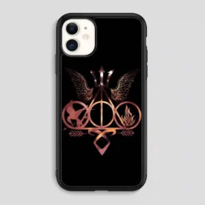 Books Divergent Harry Potter Percy Jackson Hunger Games Mortal Instruments iPhone 11 Case