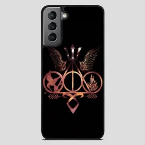 Books Divergent Harry Potter Percy Jackson Hunger Games Mortal Instruments Samsung Galaxy S21 Plus Case