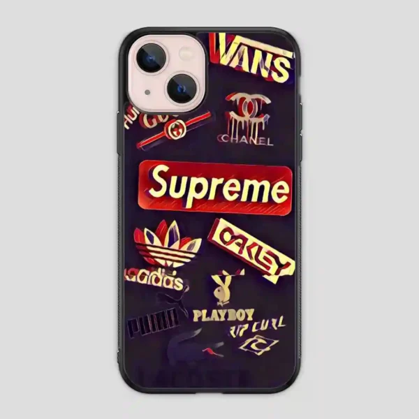 Brand Collage iPhone 13 Mini Case