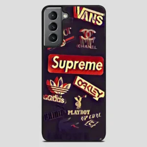 Brand Collage Samsung Galaxy S21 Plus Case
