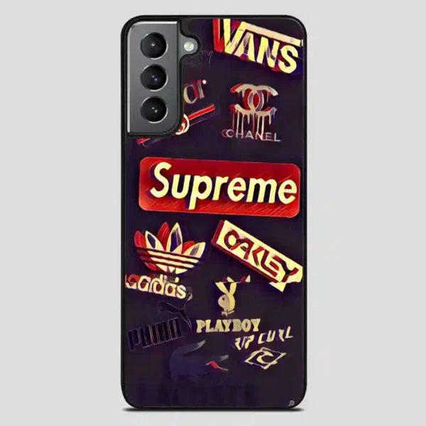 Brand Collage Samsung Galaxy S21 Plus Case