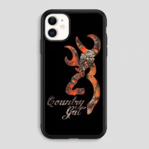Browning Deer Camo Glitter iPhone 11 Case