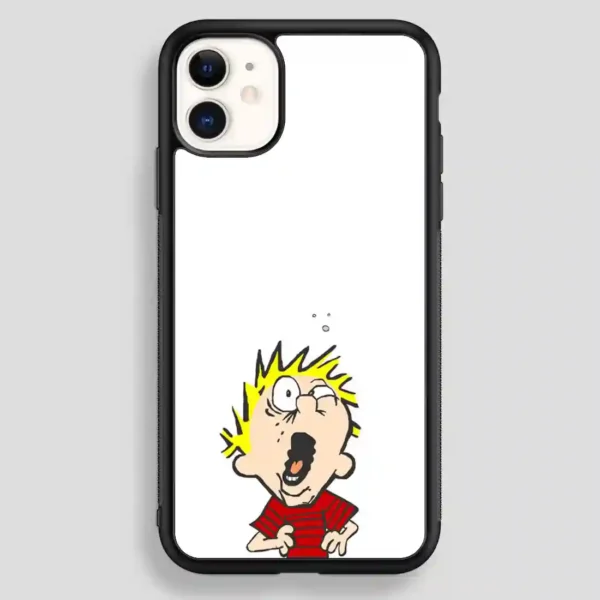 Burping Calvin iPhone 12 Case