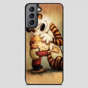 Calvin And Hobbes Friends Samsung Galaxy S21 Plus Case