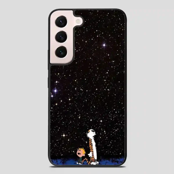 Calvin And Hobbes Galaxy Samsung Galaxy S22 Plus Case