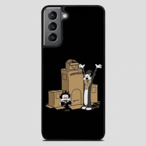 Calvin And Hobbes Harry Potter Hogwartz Samsung Galaxy S21 Plus Case