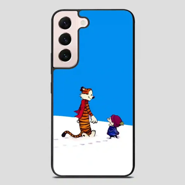 Calvin Hobbes Quote Samsung Galaxy S22 Plus Case
