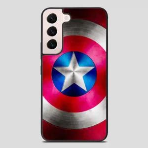Captain America Shield Inspired Samsung Galaxy S22 Plus Case