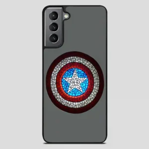 Captain America Shield Samsung Galaxy S21 Plus Case