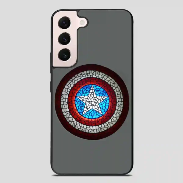 Captain America Shield Samsung Galaxy S22 Plus Case