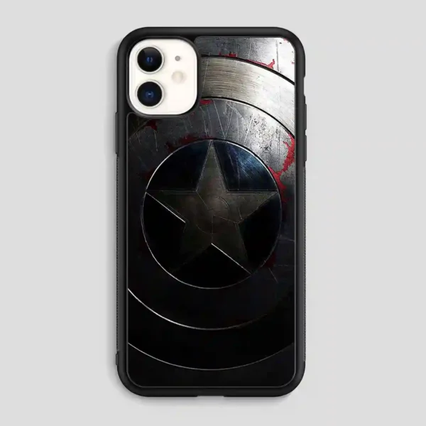 Captain America Vintage Shield iPhone 11 Case