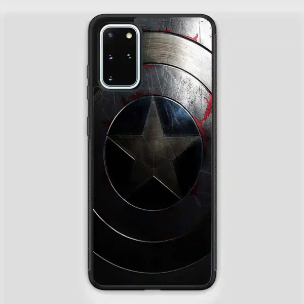 Captain America Vintage Shield Samsung Galaxy S20 Plus Case